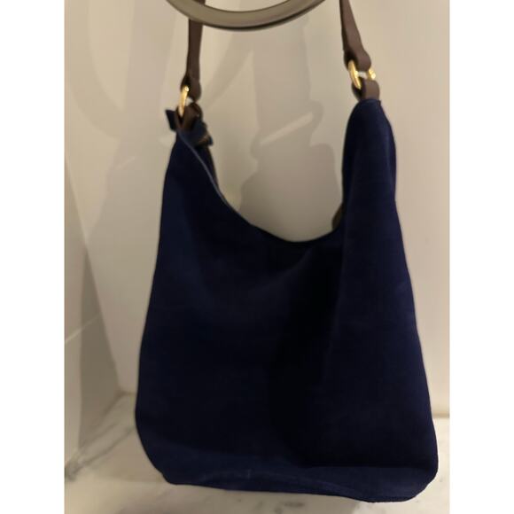 UGG Womens Ugg Australia Rae Suede Hobo Shoulder Handbag - Picture 5 of 9